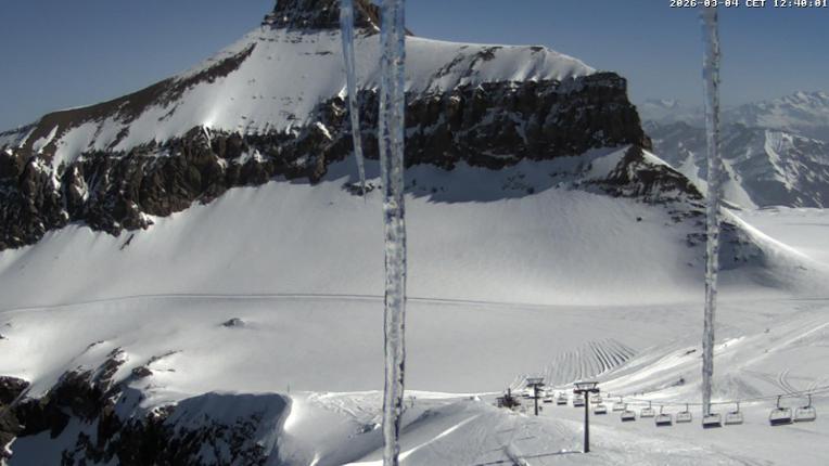 Webcam Glacier 3000: Scex Rouge 2971m