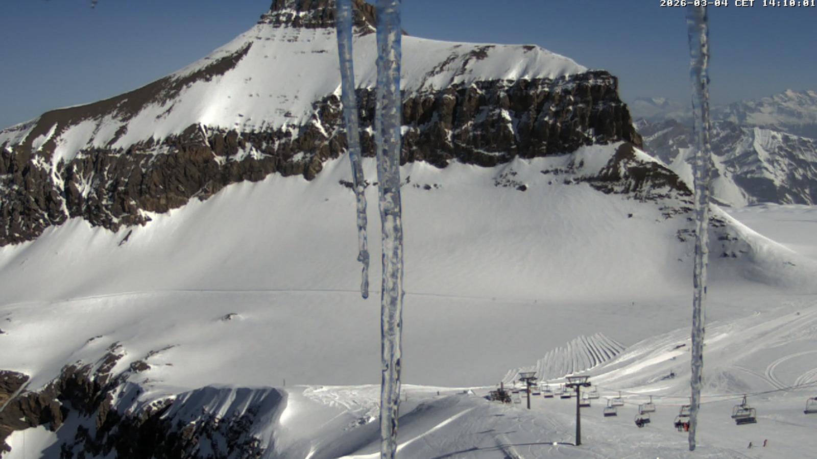 Webcam Glacier 3000: Scex Rouge 2971m