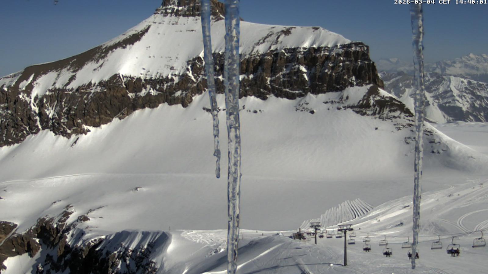 Webcam Glacier 3000: Scex Rouge 2971m