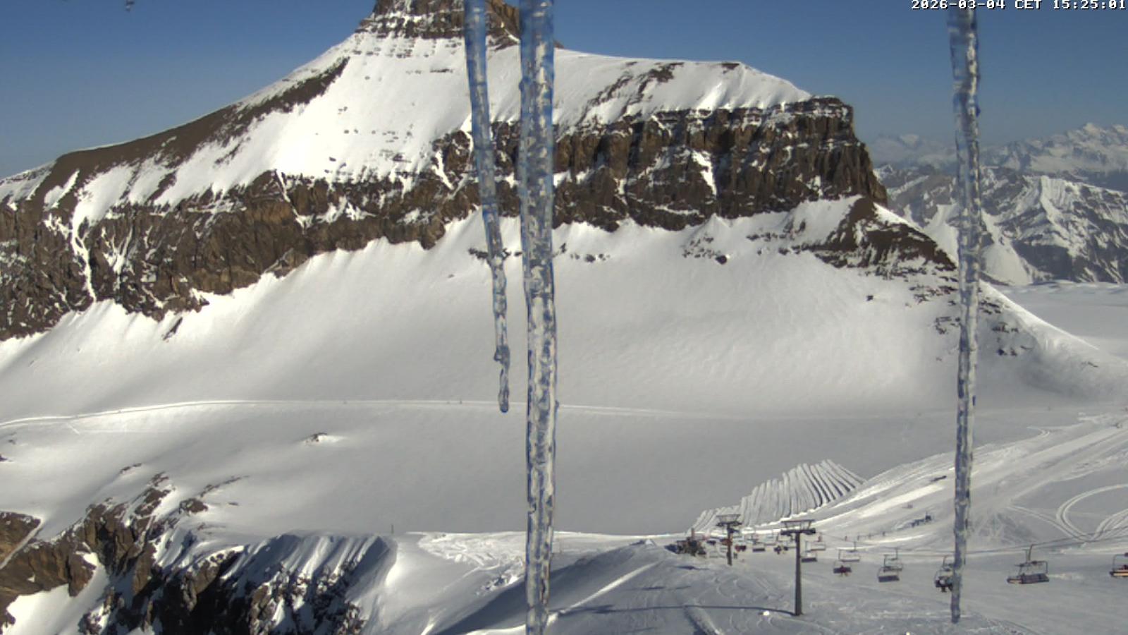 Webcam Glacier 3000: Scex Rouge 2971m