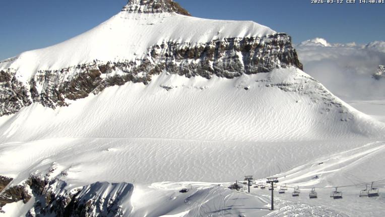 Webcam Glacier 3000: Scex Rouge 2971m