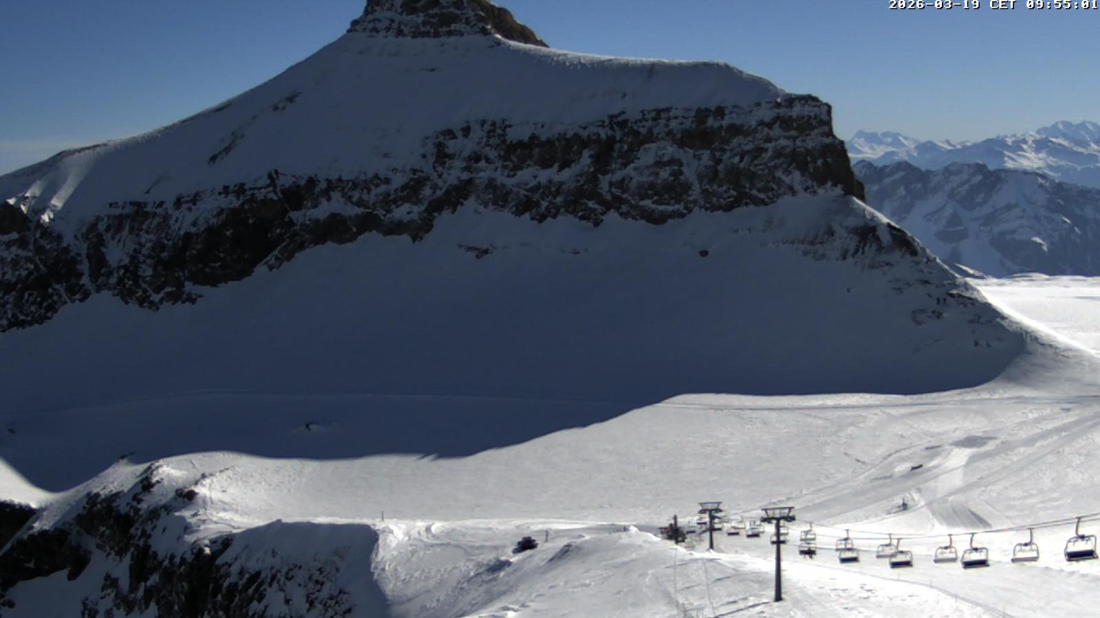 Webcam Glacier 3000: Scex Rouge 2971m