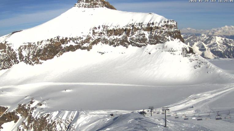 Webcam Glacier 3000: Scex Rouge 2971m