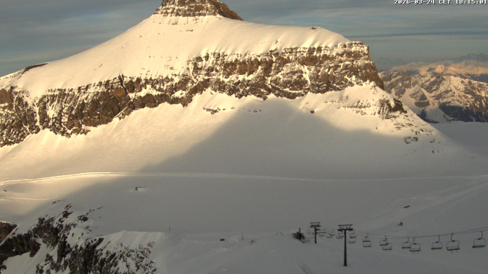 Webcam Glacier 3000: Scex Rouge 2971m