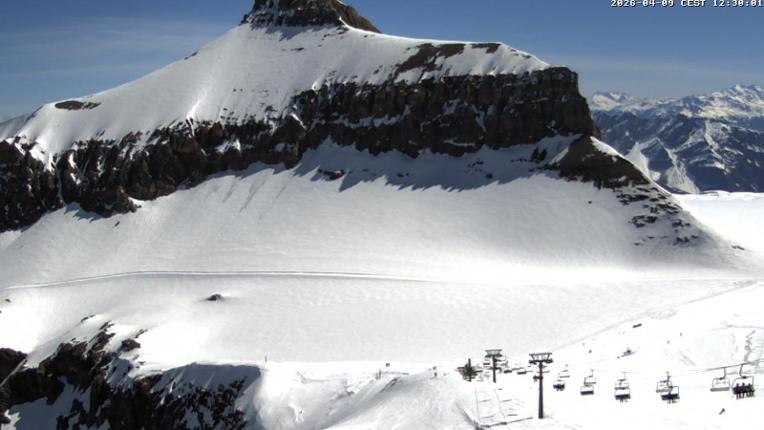 Webcam Glacier 3000: Scex Rouge 2971m