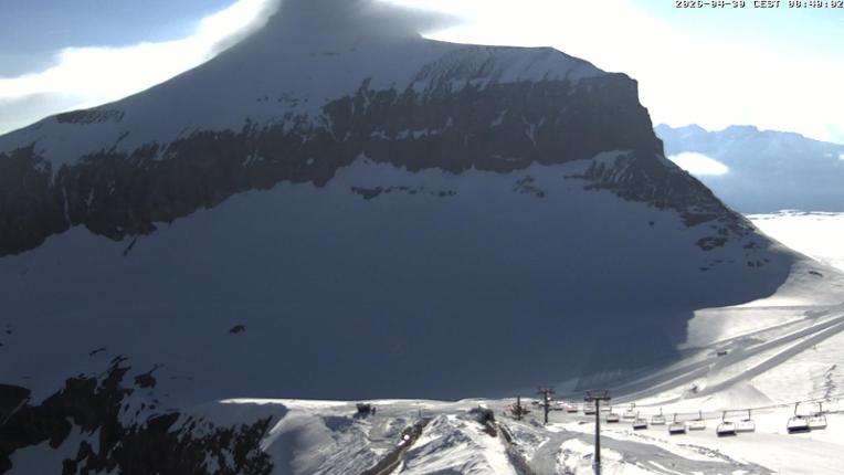 Webcam Glacier 3000: Scex Rouge 2971m