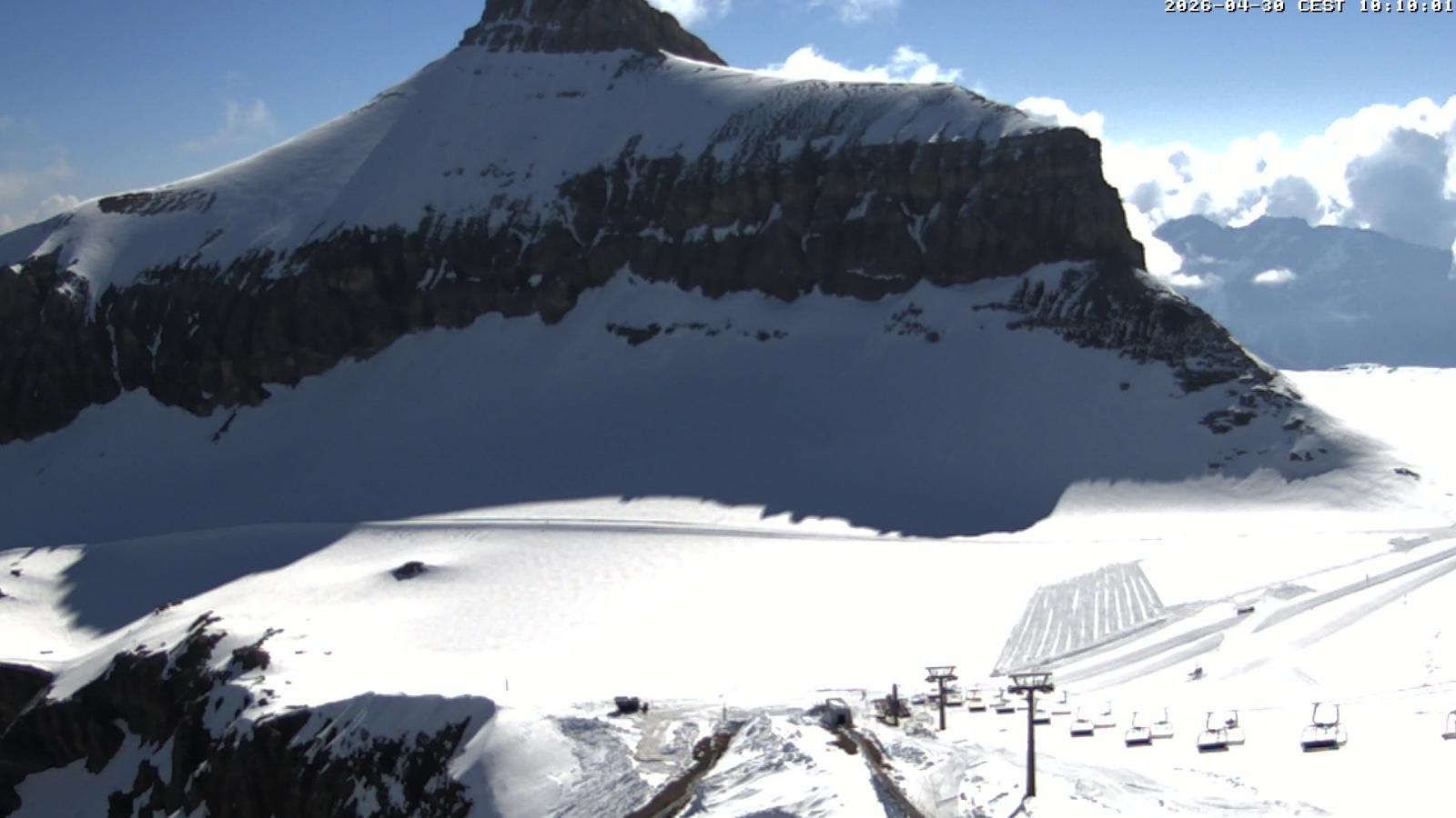 Webcam Glacier 3000: Scex Rouge 2971m