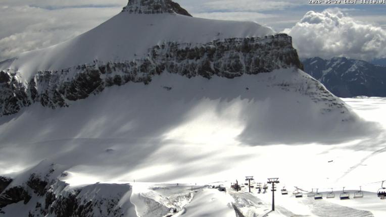 Webcam Glacier 3000: Scex Rouge 2971m