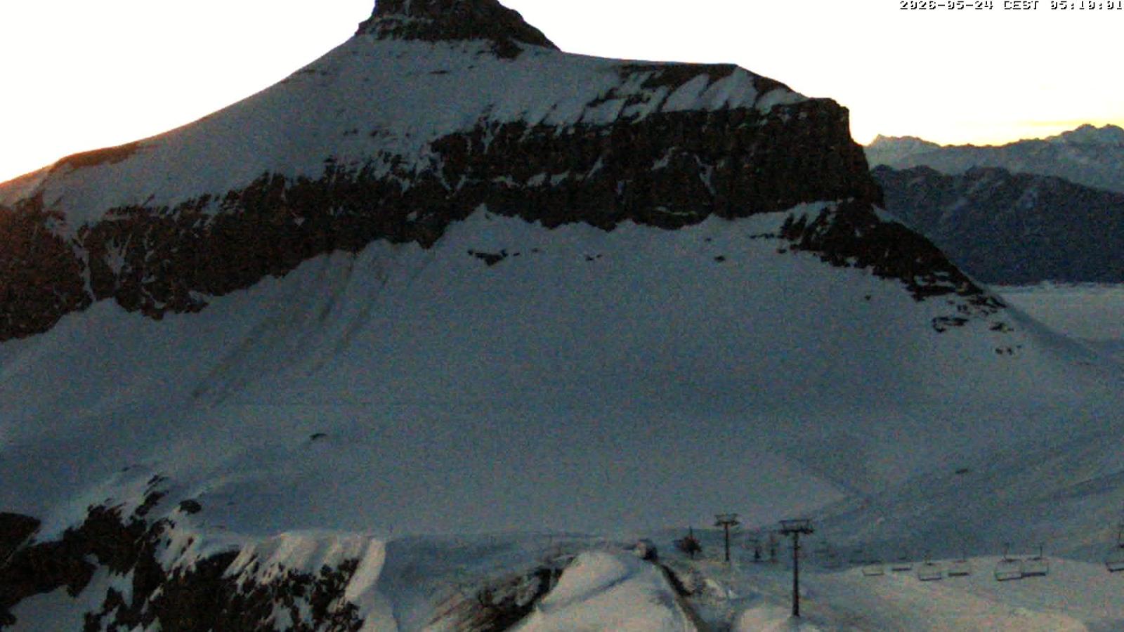 Webcam Glacier 3000: Scex Rouge 2971m