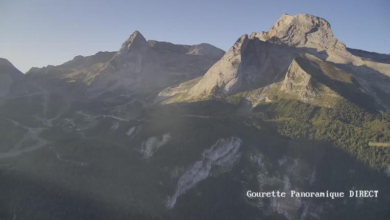 Webcam Gourette: Pano Station