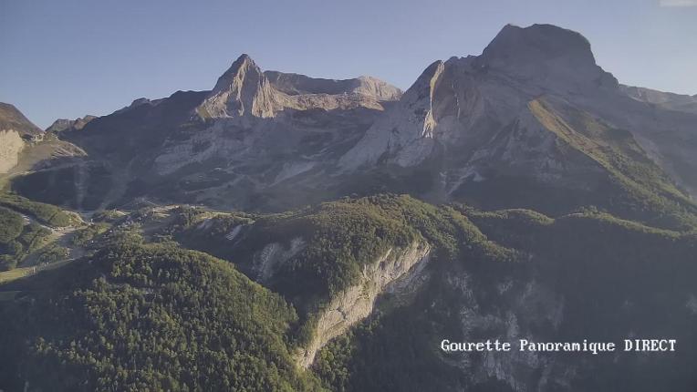 Webcam Gourette: Pano Station