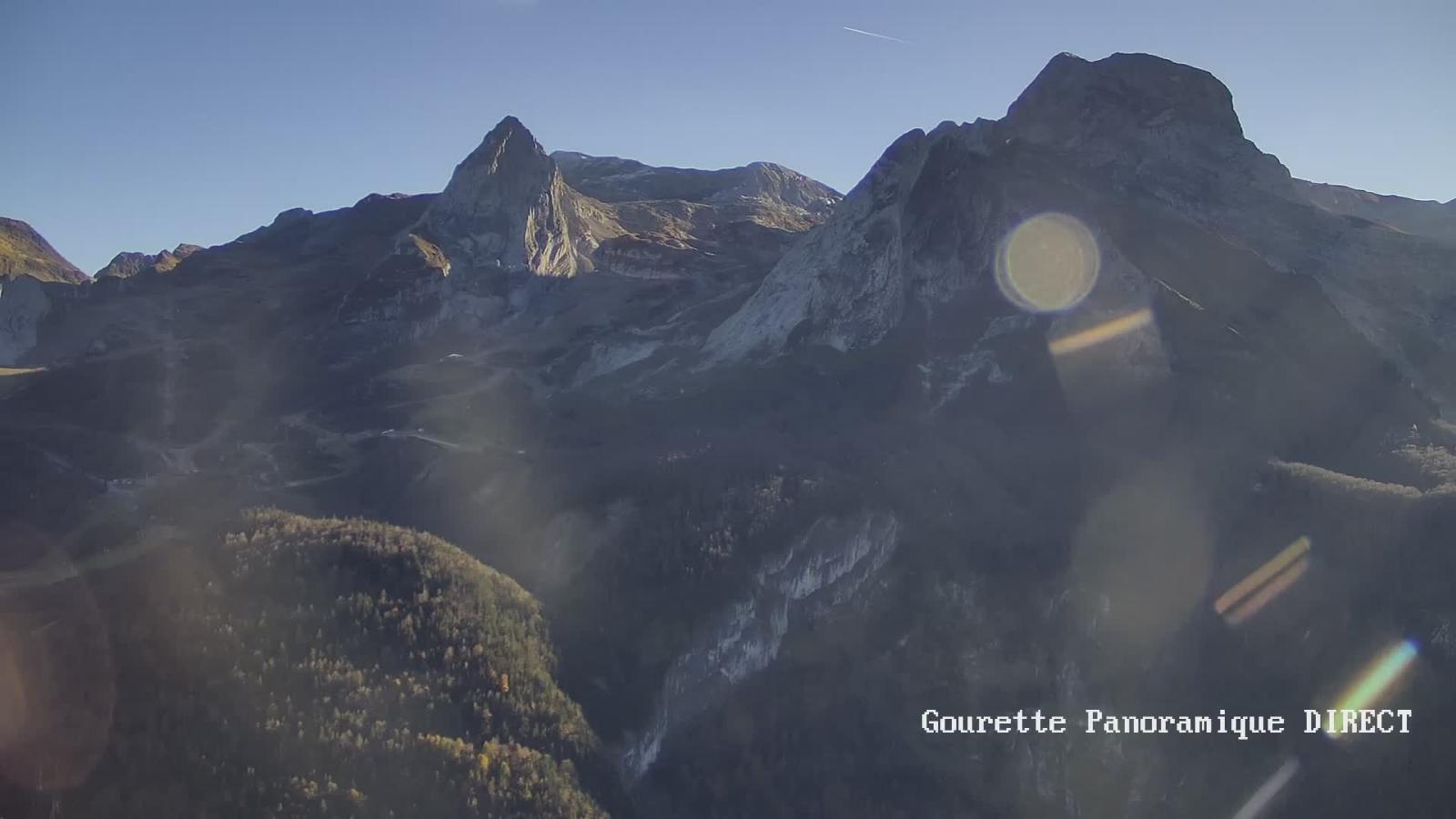 Webcam Gourette: Pano Station