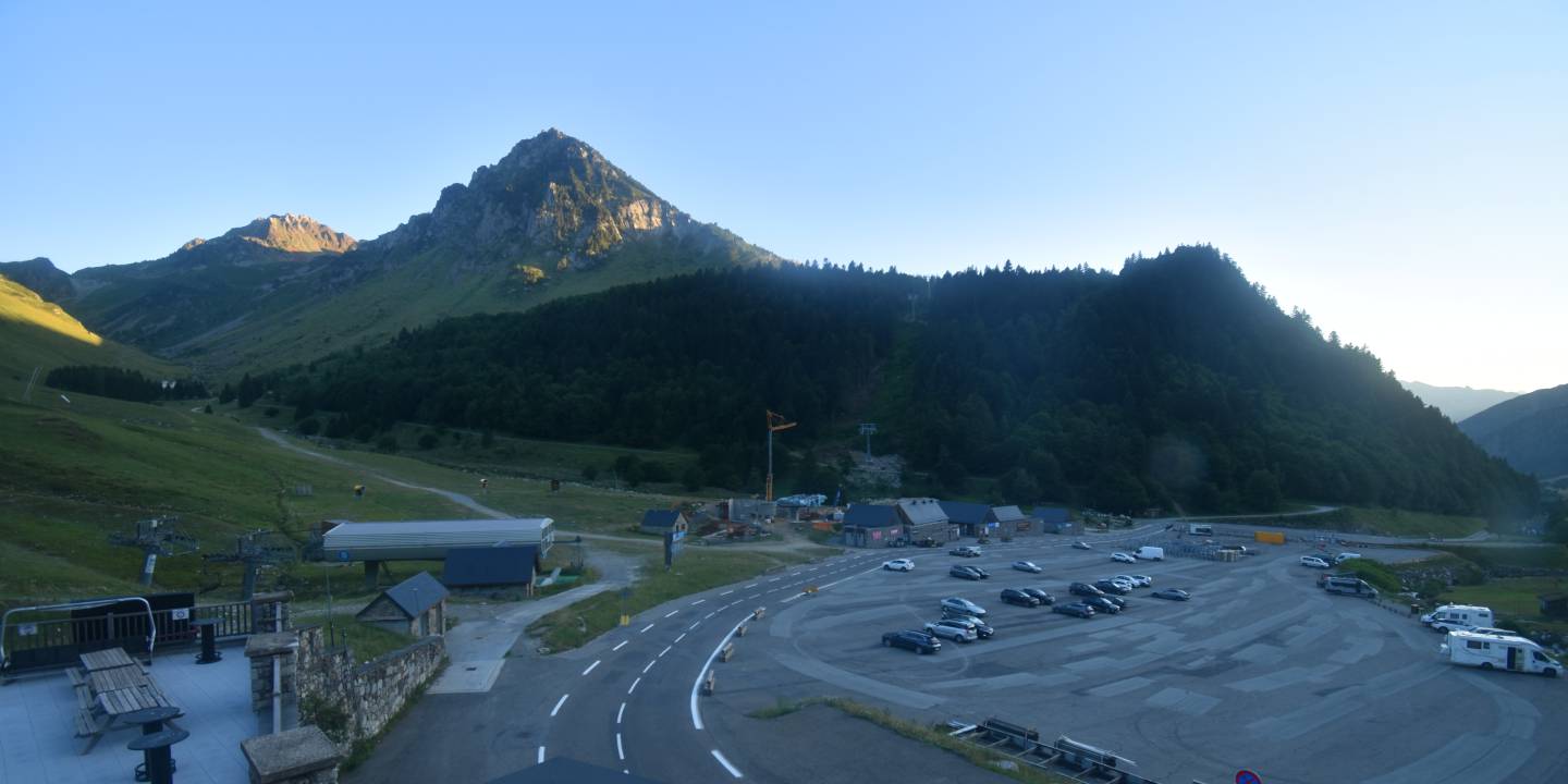 Webcam Grand Tourmalet: Bareges Tournaboup1450m