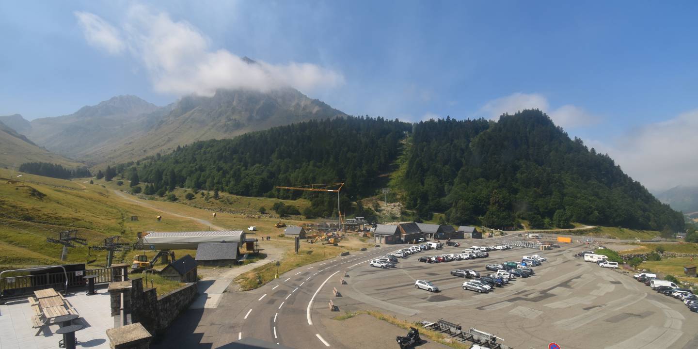 Webcam Grand Tourmalet: Bareges Tournaboup1450m
