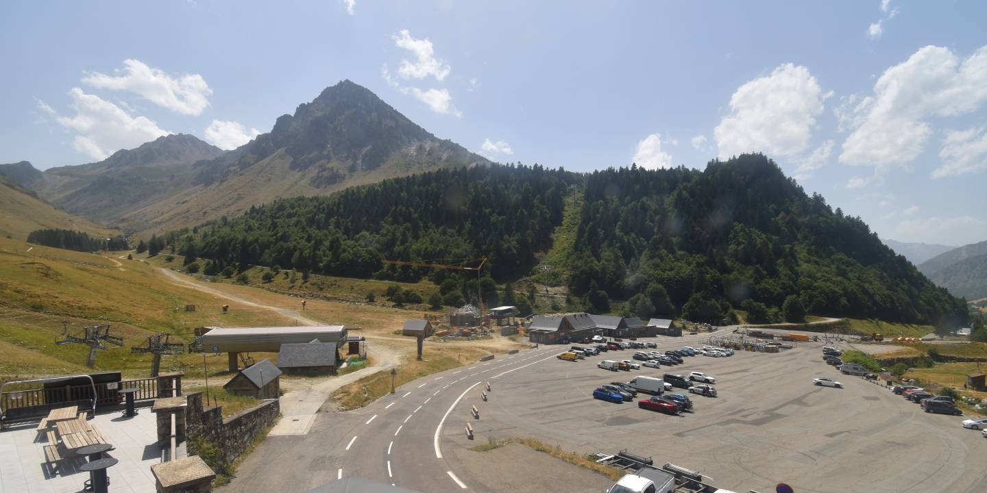 Webcam Grand Tourmalet: Bareges Tournaboup1450m