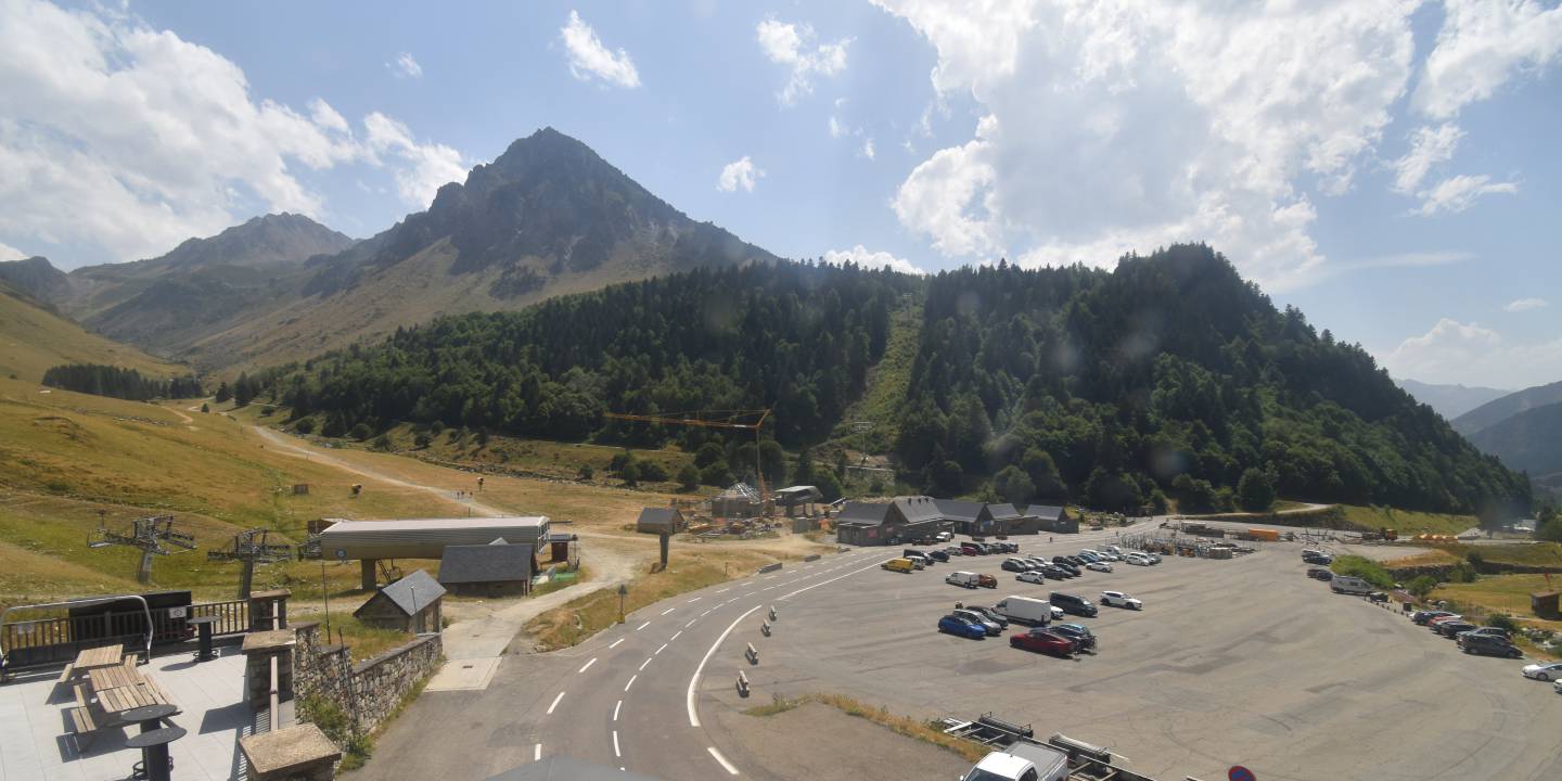 Webcam Grand Tourmalet: Bareges Tournaboup1450m