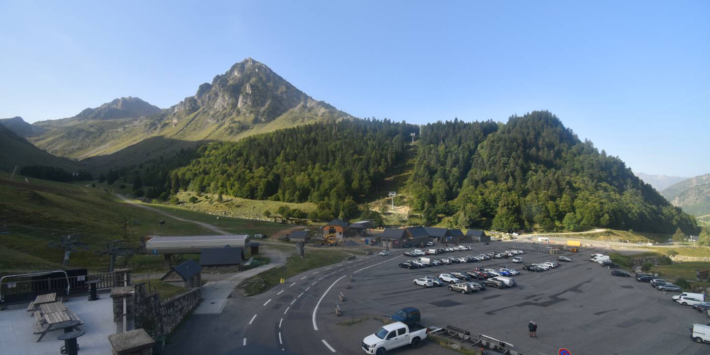 Webcam Grand Tourmalet: Bareges Tournaboup1450m