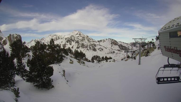 Webcam Grand Tourmalet: La Mongie Pourteilh - 2250m