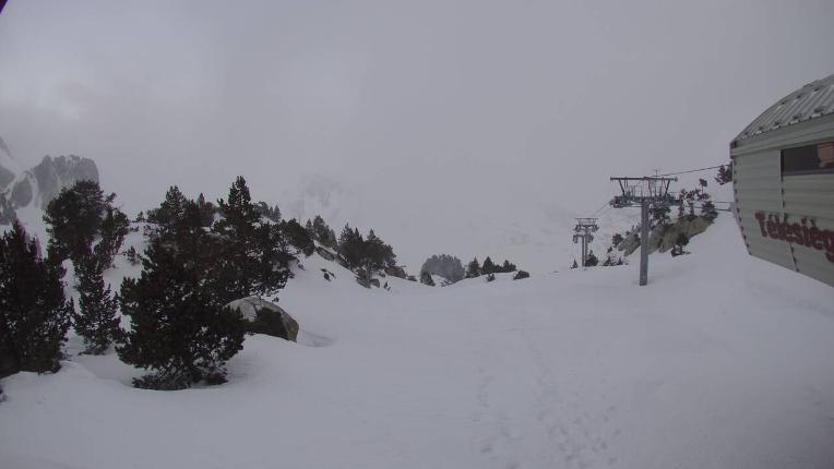 Webcam Grand Tourmalet: La Mongie Pourteilh - 2250m