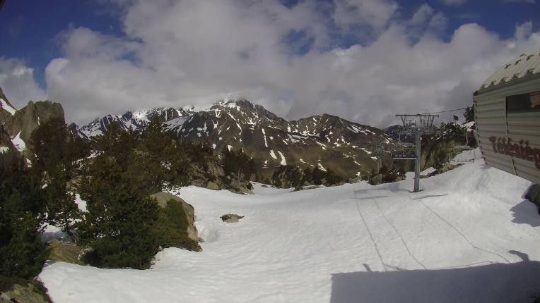 Webcam Grand Tourmalet: La Mongie Pourteilh - 2250m