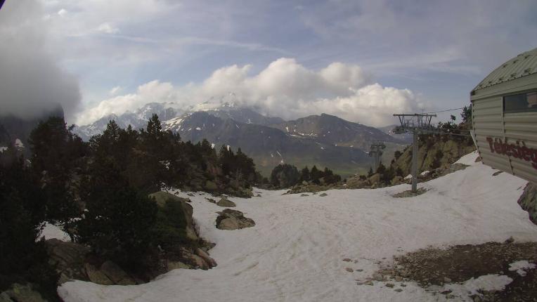 Webcam Grand Tourmalet: La Mongie Pourteilh - 2250m