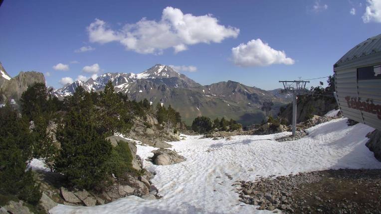 Webcam Grand Tourmalet: La Mongie Pourteilh - 2250m