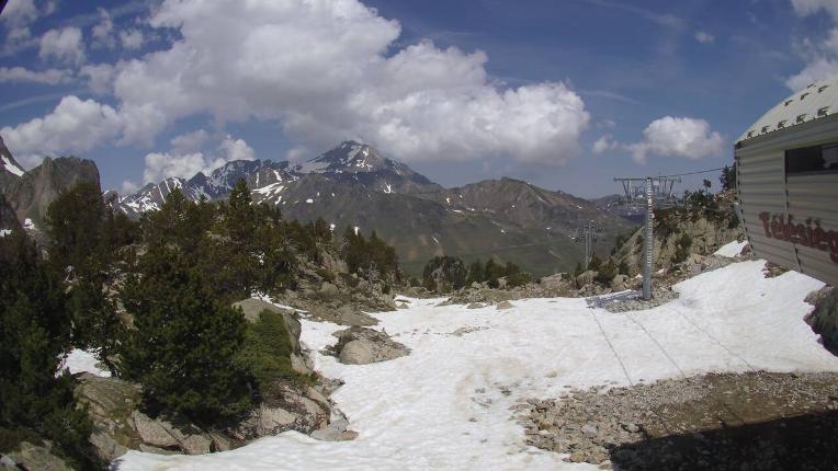 Webcam Grand Tourmalet: La Mongie Pourteilh - 2250m