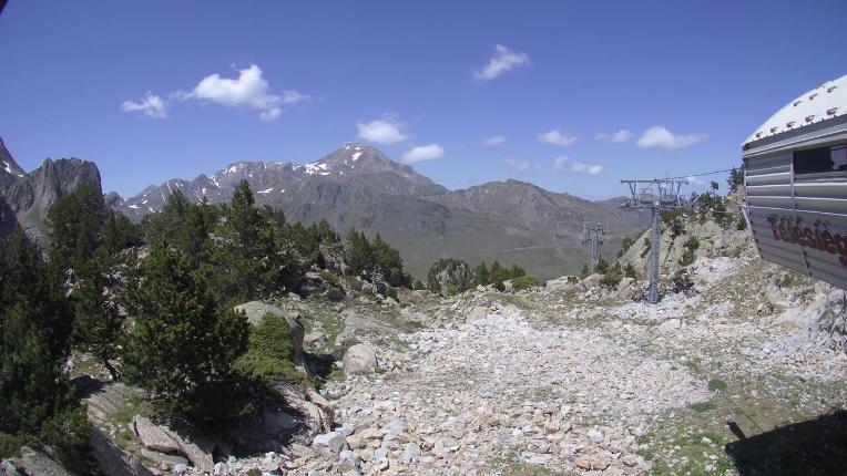 Webcam Grand Tourmalet: La Mongie Pourteilh - 2250m