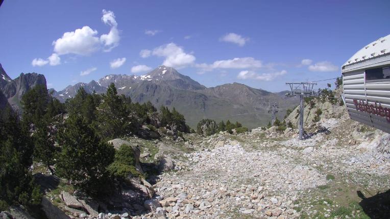 Webcam Grand Tourmalet: La Mongie Pourteilh - 2250m