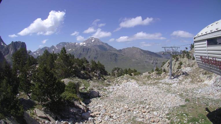 Webcam Grand Tourmalet: La Mongie Pourteilh - 2250m