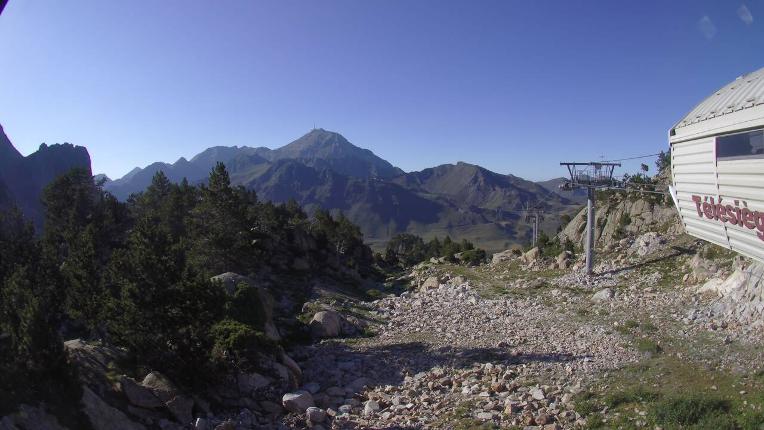 Webcam Grand Tourmalet: La Mongie Pourteilh - 2250m