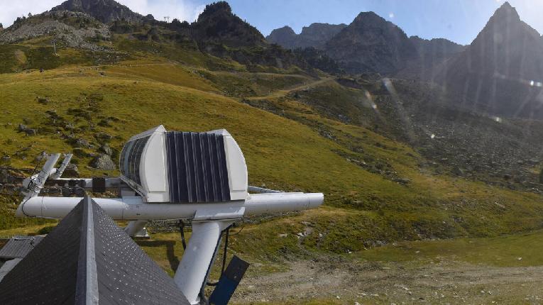 Webcam Grand Tourmalet: La Mongie Tourmalet - 1800m
