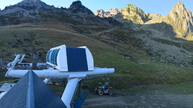 Webcam Grand Tourmalet: La Mongie Tourmalet - 1800m