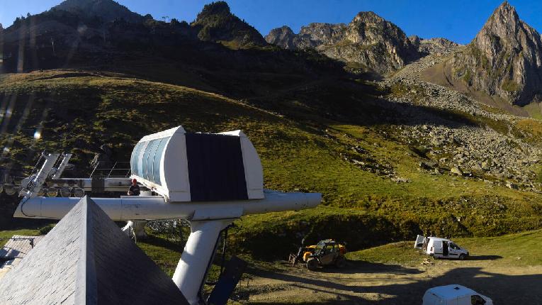 Webcam Grand Tourmalet: La Mongie Tourmalet - 1800m