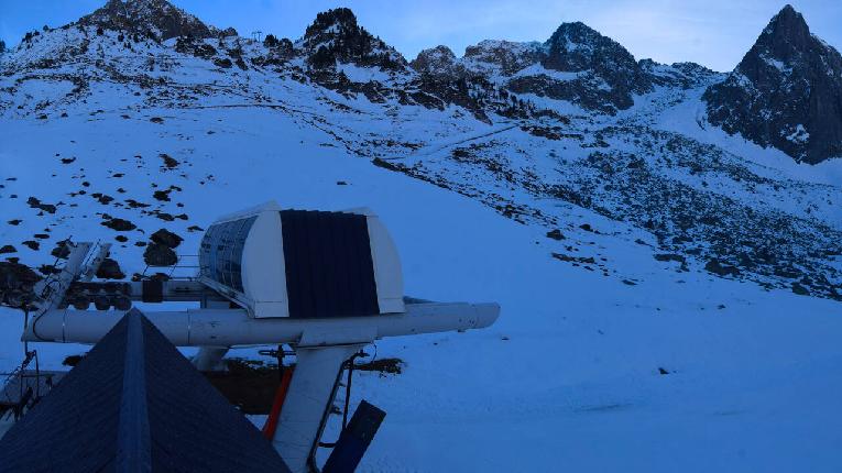 Webcam Grand Tourmalet: La Mongie Tourmalet - 1800m