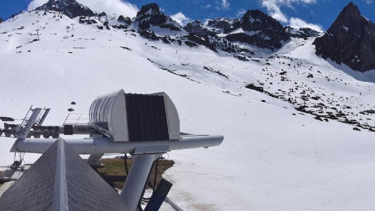 Webcam Grand Tourmalet: La Mongie Tourmalet - 1800m