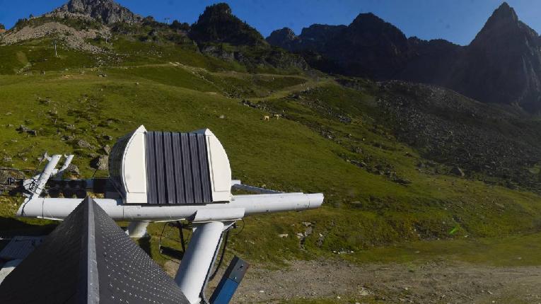 Webcam Grand Tourmalet: La Mongie Tourmalet - 1800m