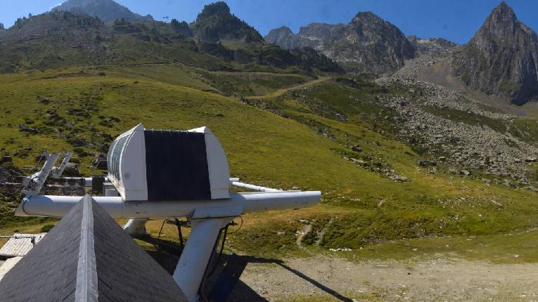 Webcam Grand Tourmalet: La Mongie Tourmalet - 1800m