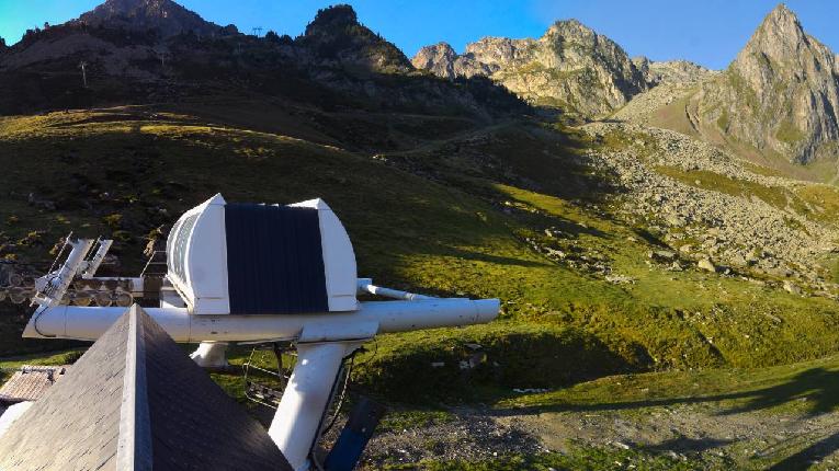 Webcam Grand Tourmalet: La Mongie Tourmalet - 1800m