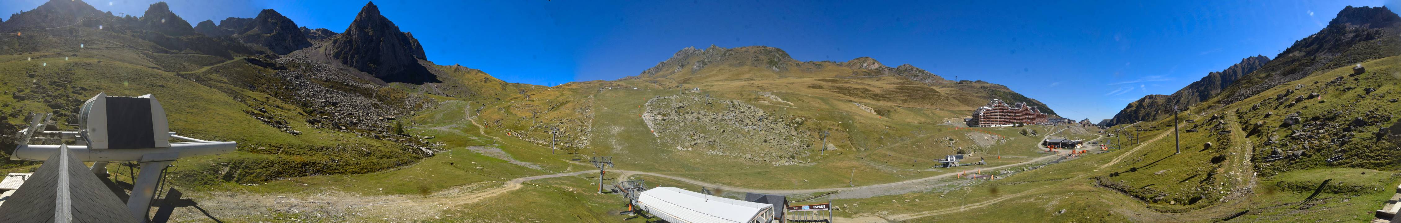 Webcam Grand Tourmalet: La Mongie Tourmalet - 1800m