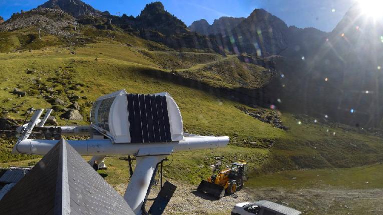 Webcam Grand Tourmalet: La Mongie Tourmalet - 1800m