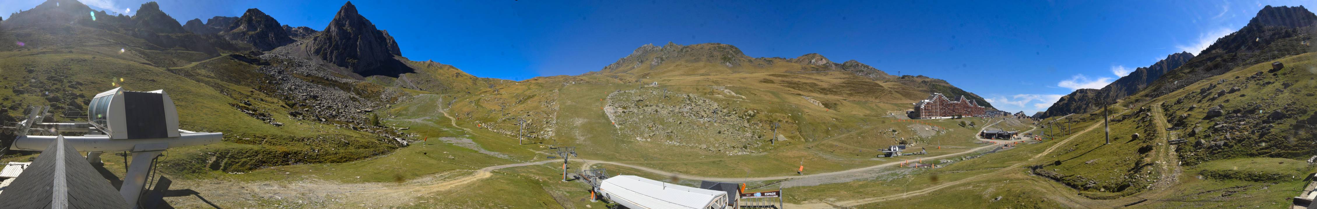 Webcam Grand Tourmalet: La Mongie Tourmalet - 1800m