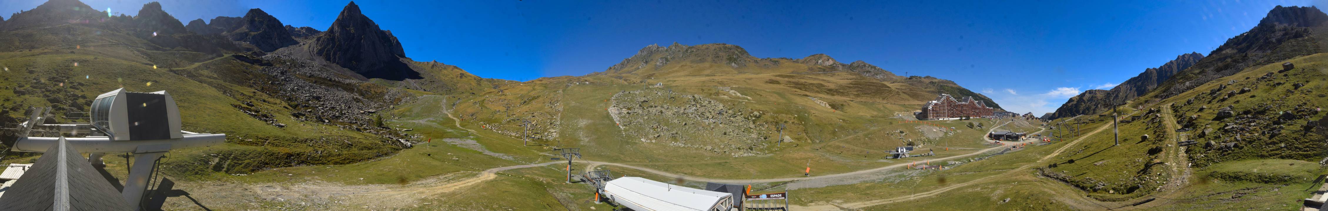 Webcam Grand Tourmalet: La Mongie Tourmalet - 1800m