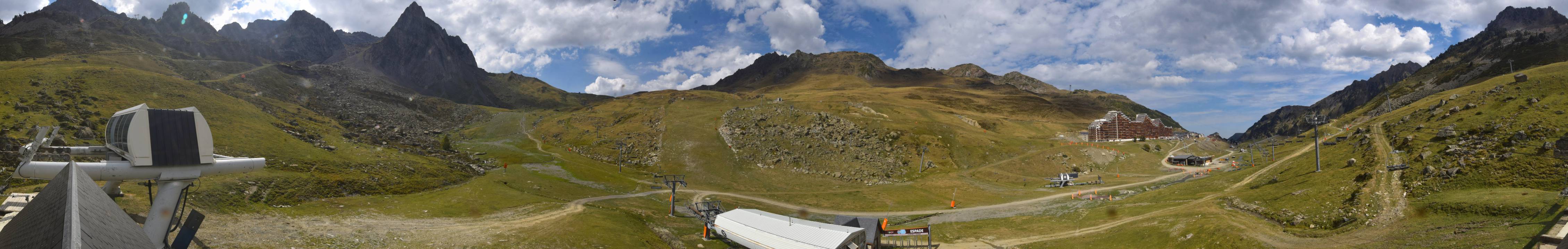 Webcam Grand Tourmalet: La Mongie Tourmalet - 1800m