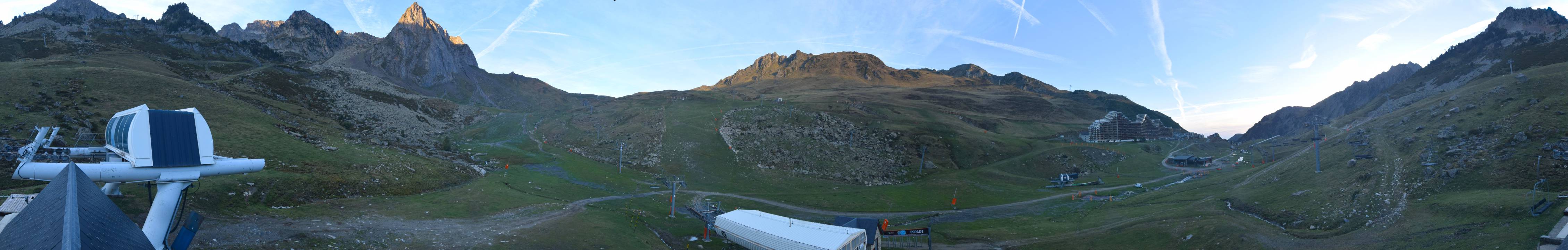 Webcam Grand Tourmalet: La Mongie Tourmalet - 1800m