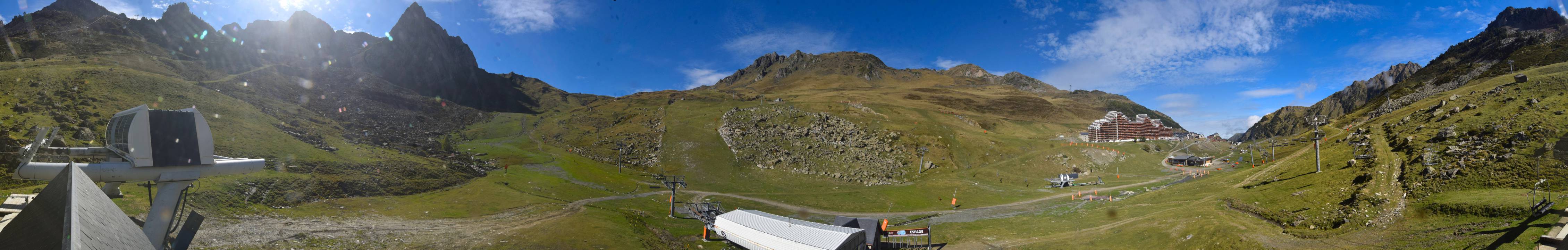 Webcam Grand Tourmalet: La Mongie Tourmalet - 1800m