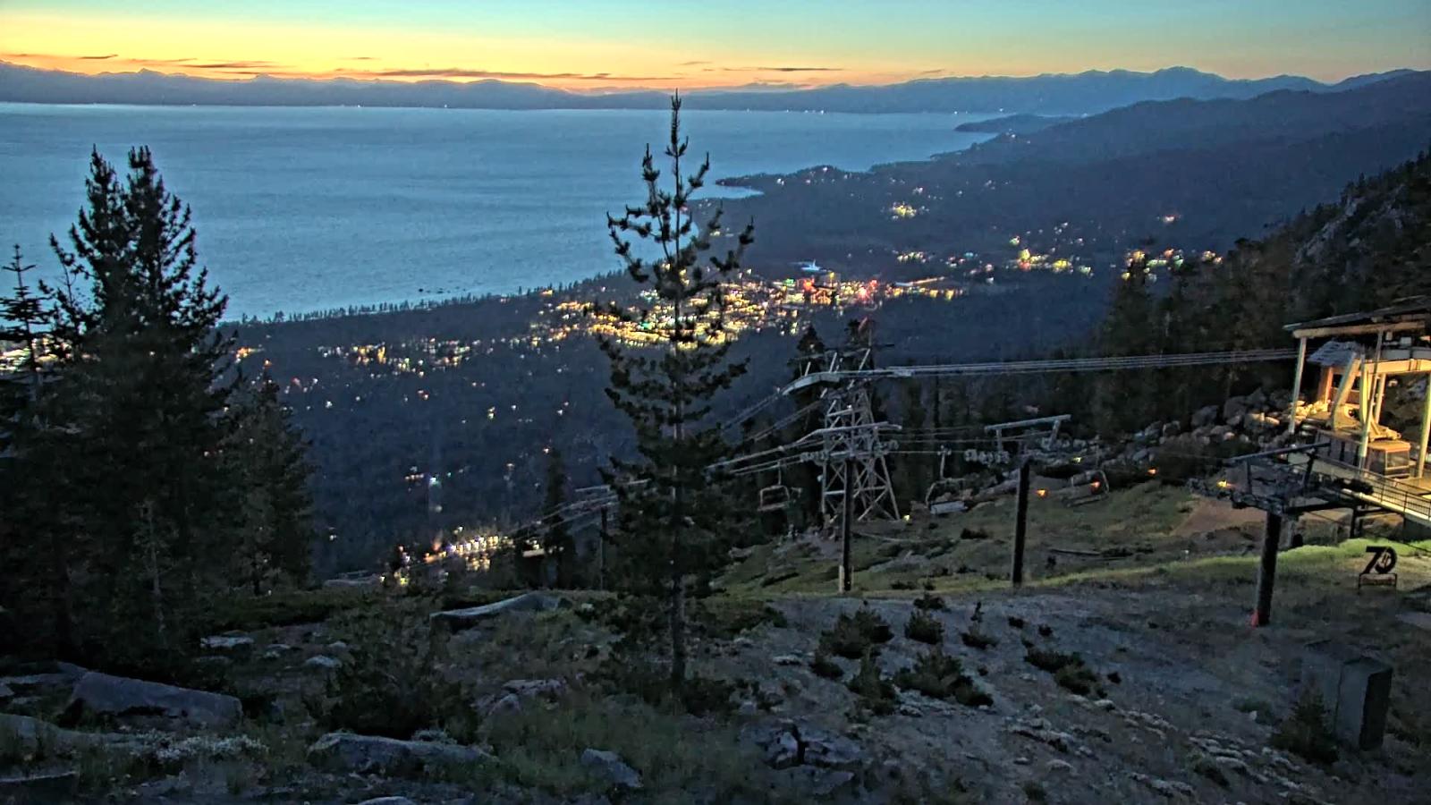 Webcam Heavenly: Top of tram