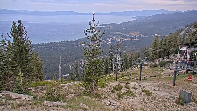 Webcam Heavenly: Top of tram