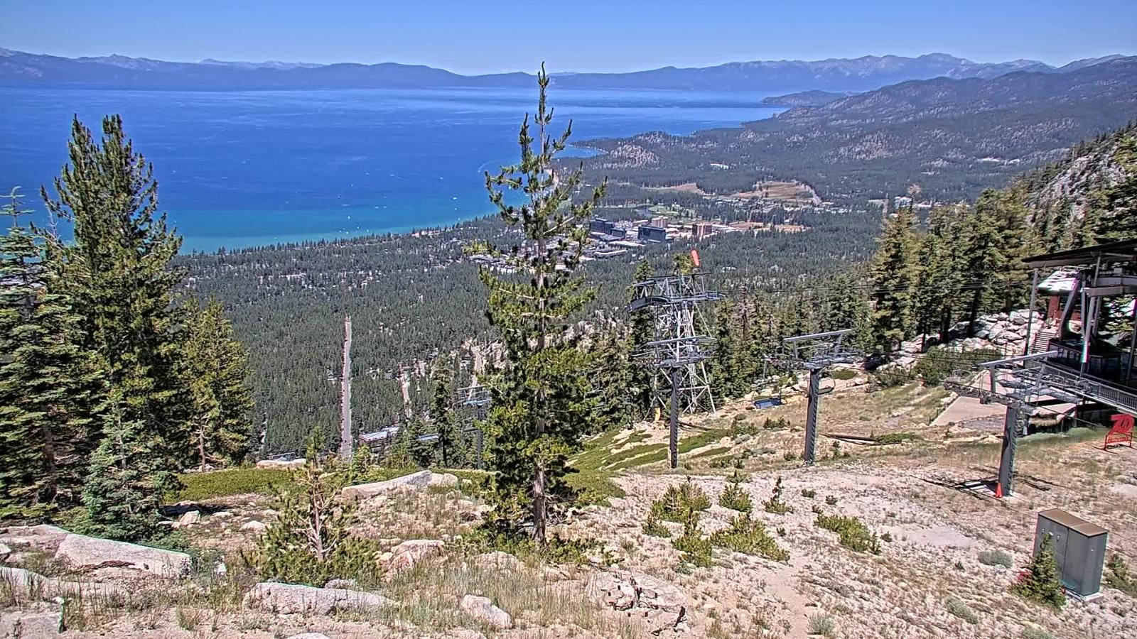 Webcam Heavenly: Top of tram