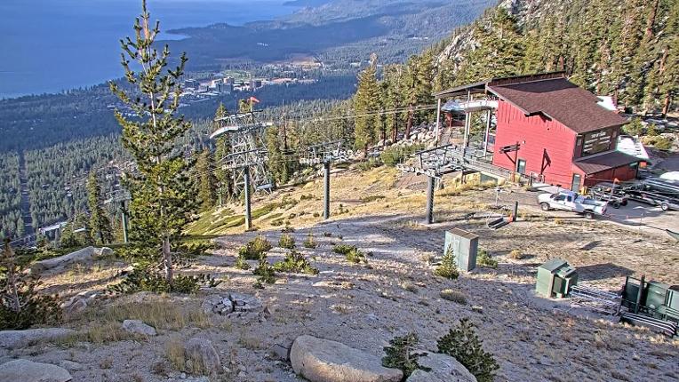 Webcam Heavenly: Top of tram